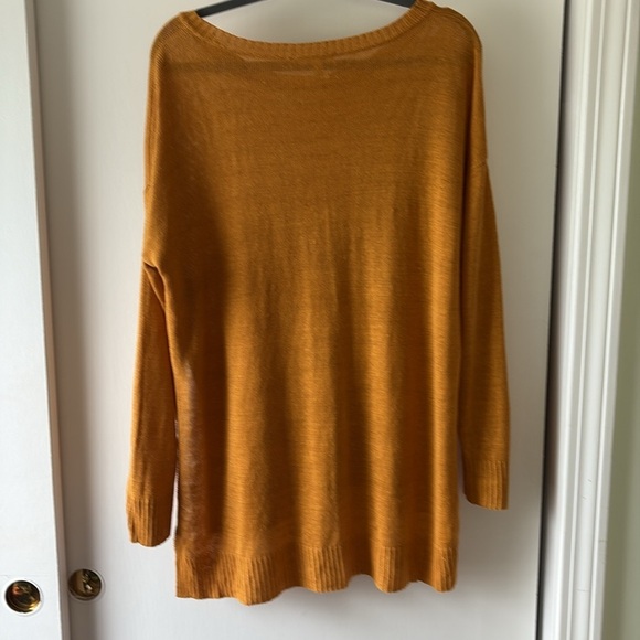 Eileen Fisher Marigold Organic Linen Sweater S - Picture 8 of 8